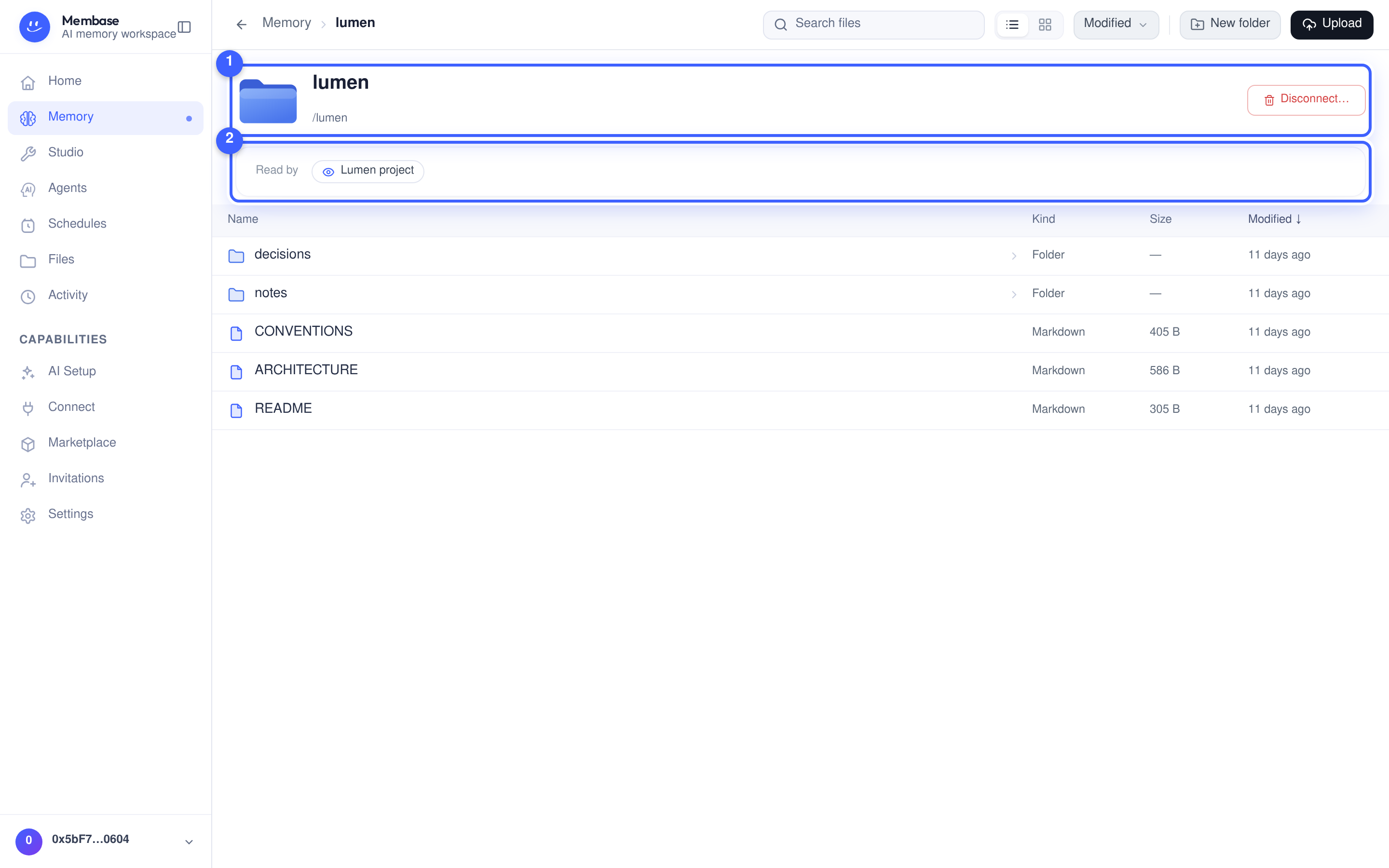 A folder source